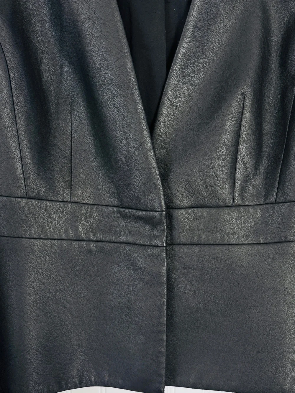 BCBG MAX AZRIA VEGAN LEATHER JACKET